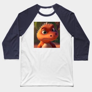 Baby Dinosaur Dino Bambino - Bart Baseball T-Shirt